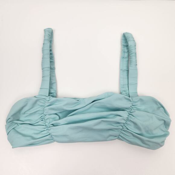 L*Space Joanna Bikini Top in Blue/Green Size Small NWT - Picture 3 of 6